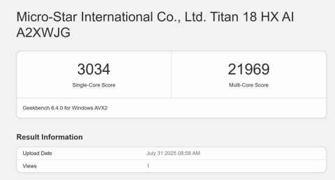 MSI Titan 18 HX AI: מפלצת גיימינג שזוללת אנרגיה